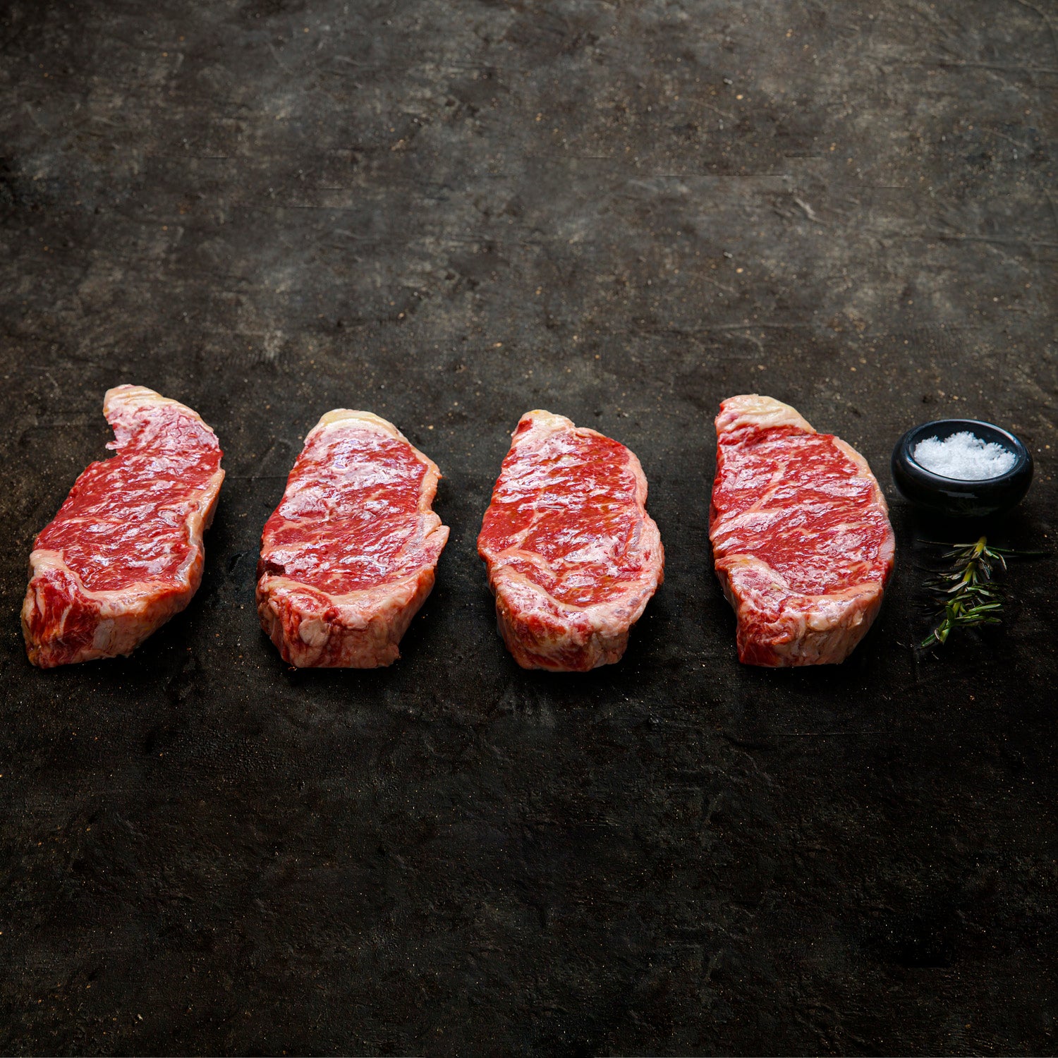 USDA Strip Steaks Set of Six