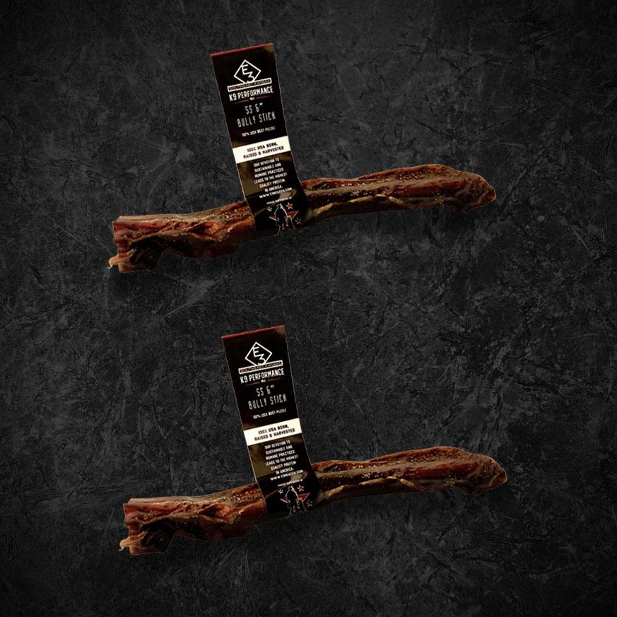 E3_K9_Performance_E3 K9 SS 6" Bully Stick